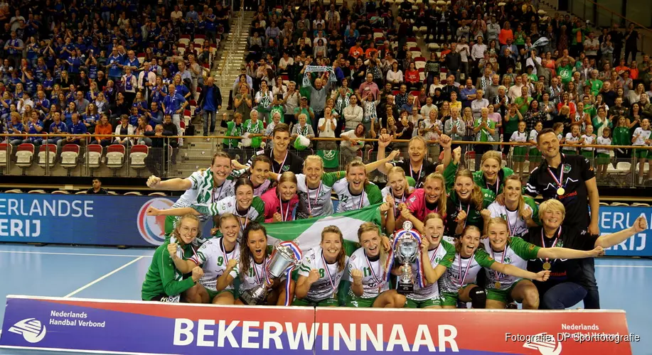 Quintus en Volendam winnen nationale handbalbeker