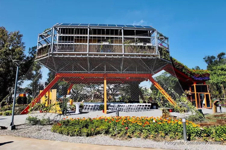 Almere wint prijs met circulair gebouw op World Flora Expo in Taiwan
