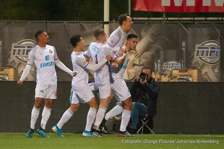 Snelle goal Kharchouch beslissend bij Telstar-Almere City