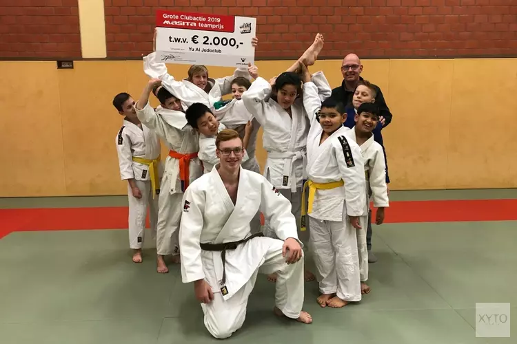 Flynn van Yu-Ai Judoclub wint prijs voor zijn hele team