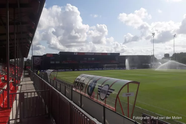 Jong Almere City in slotfase langs VVSB