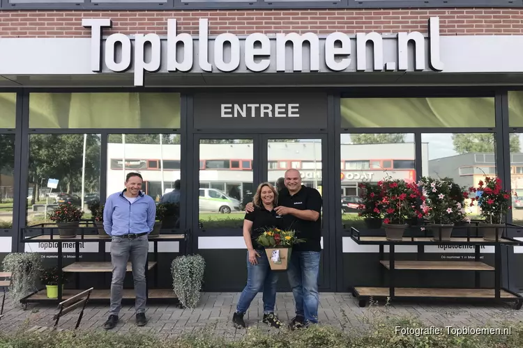 Topbloemen.nl opent tweede winkel in Almere