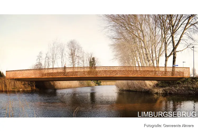 Nieuwe Limburgsebrug in Stedenwijk - Omleiding voor fietsers