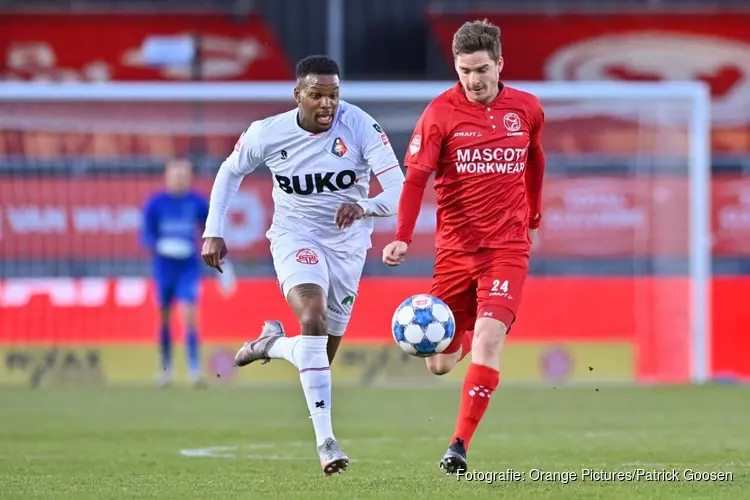 Almere City FC in extremis naast Telstar