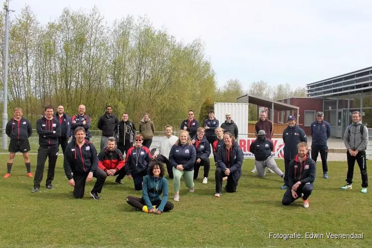 Vrijwilligers-mijlpaal voor Rugby Club Bulldogs Almere