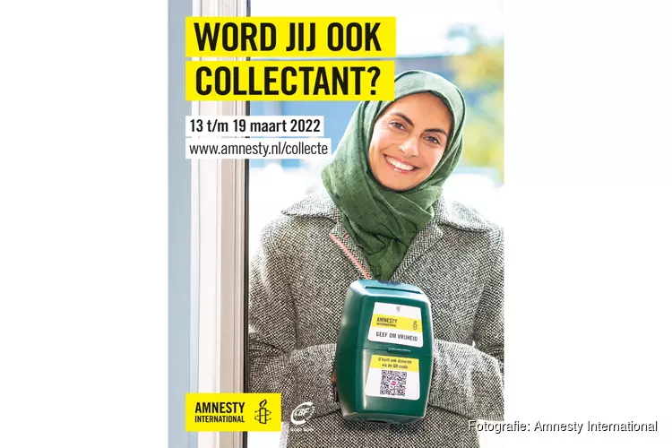 Amnesty International zoekt collectanten