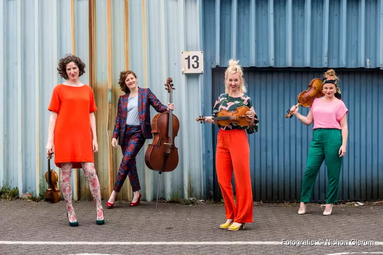 Dubbel klassiek concert van het Ragazze Quartet in de Goede Rede