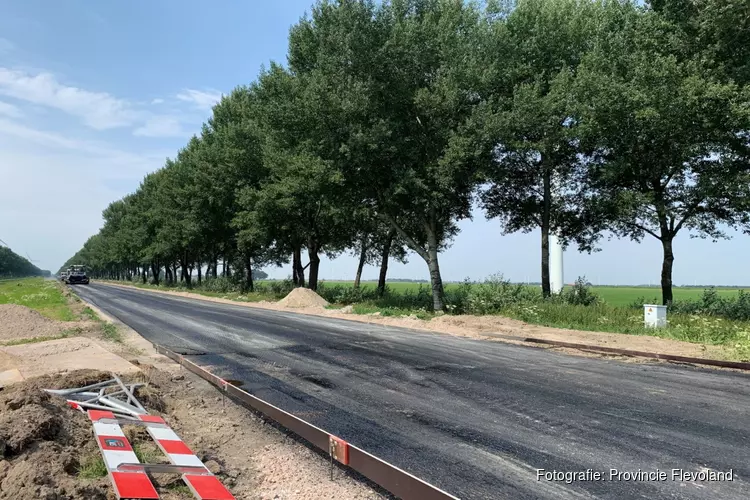 Provincie Flevoland investeert 6,9 miljoen euro om droogteschade aan wegen te herstellen