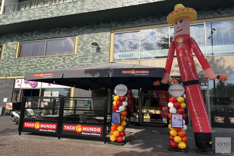 De 36e Taco Mundo winkel opent op 3 september 2022 in Almere-Buiten