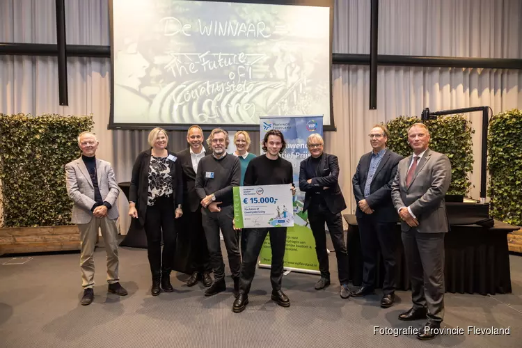 €15.000 voor The Future of Countryside Living als winnaar van Vernieuwend Initiatief Prijs Flevoland