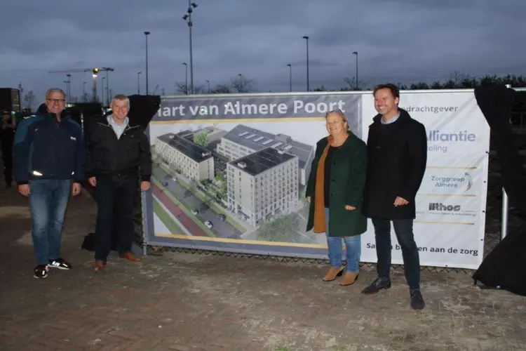 Viering start bouw Hart van Almere Poort