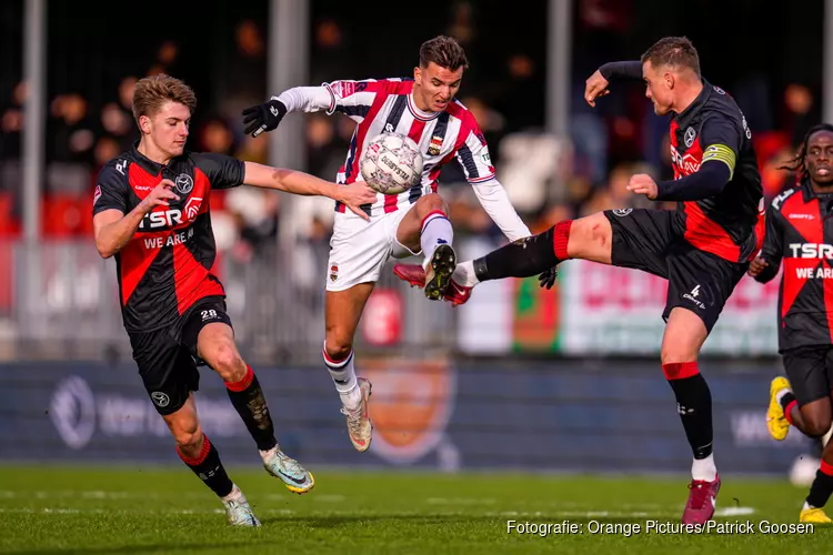 Almere City FC klimt naar derde plaats na winst op Willem II