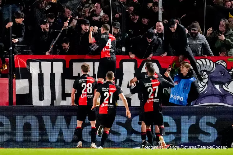 Almere City FC pakt periodetitel na nipte winst op Jong FC Utrecht