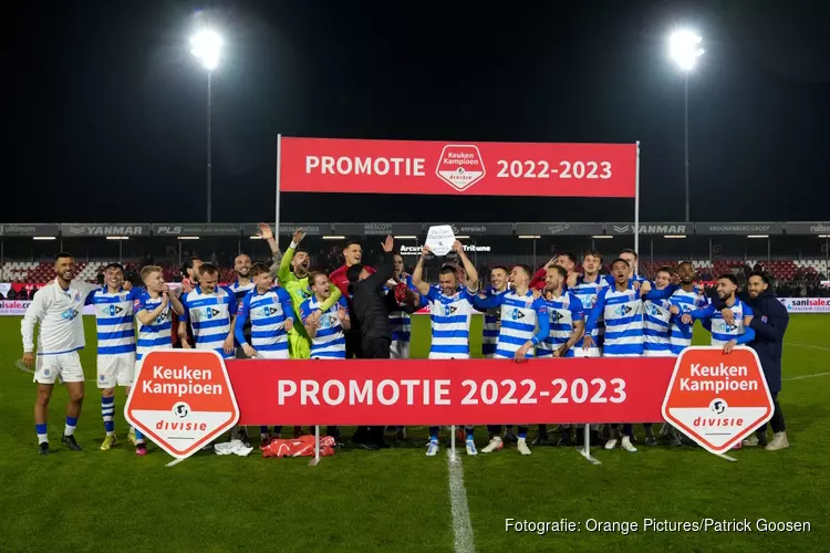 PEC Zwolle promoveert na gelijkspel bij Almere City FC