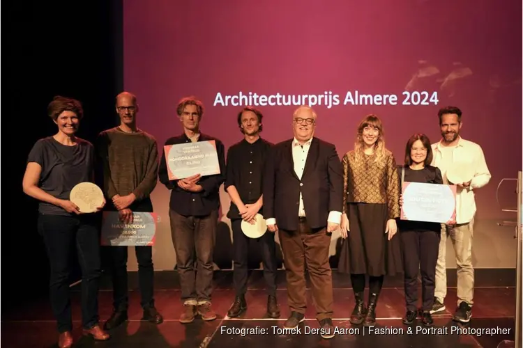 Vier projecten vallen in de prijzen bij uitreiking Architectuur Prijs Almere 2024