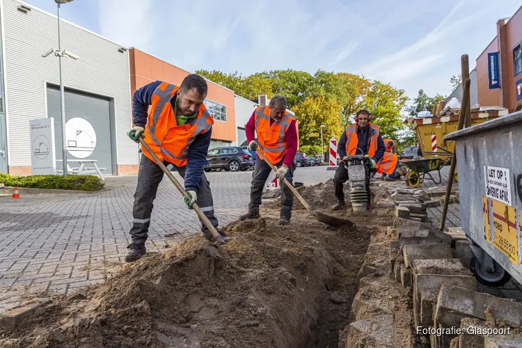 Meerdere bedrijventerreinen in Almere krijgen glasvezel van Glaspoort