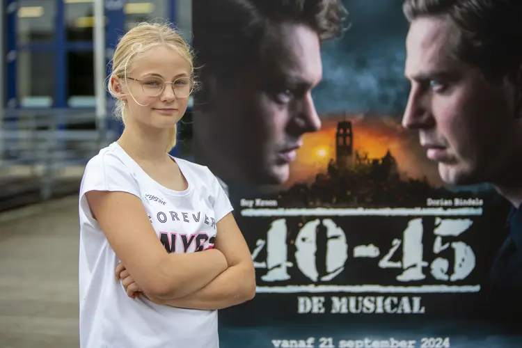 Kerstine (11) uit Almere speelt in professionele musical