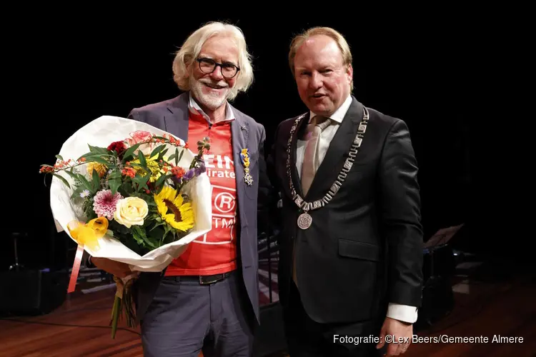 Almeerder Tim Kuik benoemd tot Officier in de Orde van Oranje-Nassau