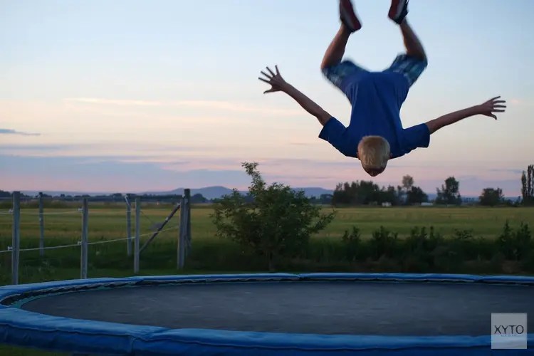 Het plezier van een trampoline in je tuin