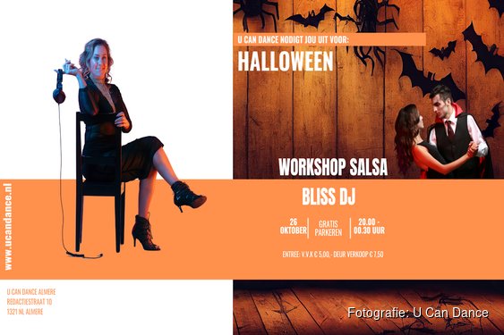 Halloween Latin Party bij U Can Dance!