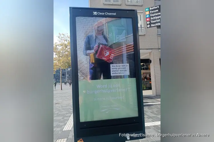 Almere zoekt burgerhulpverleners