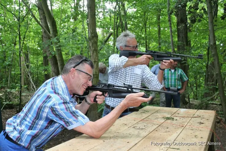 Leer scherp schieten met de luchtbuks bij Outdoorpark SEC Almere