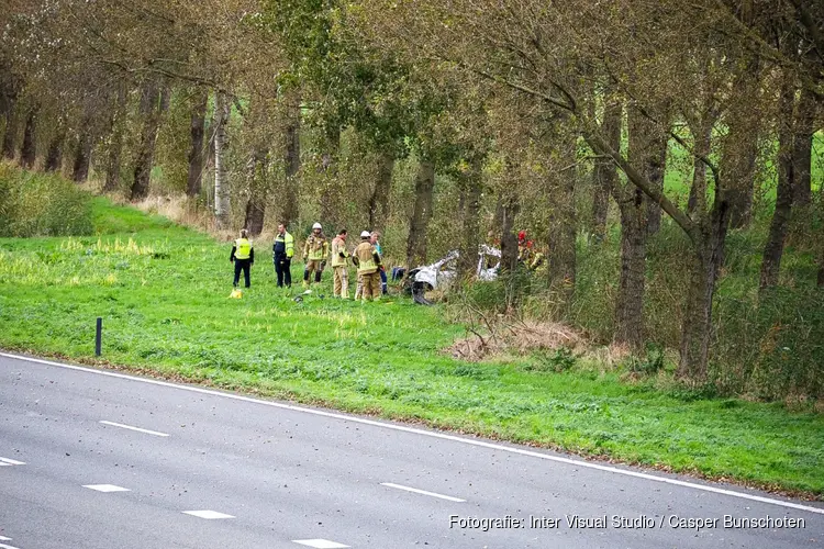 Eenzijdig ongeval op A27 bij Almere