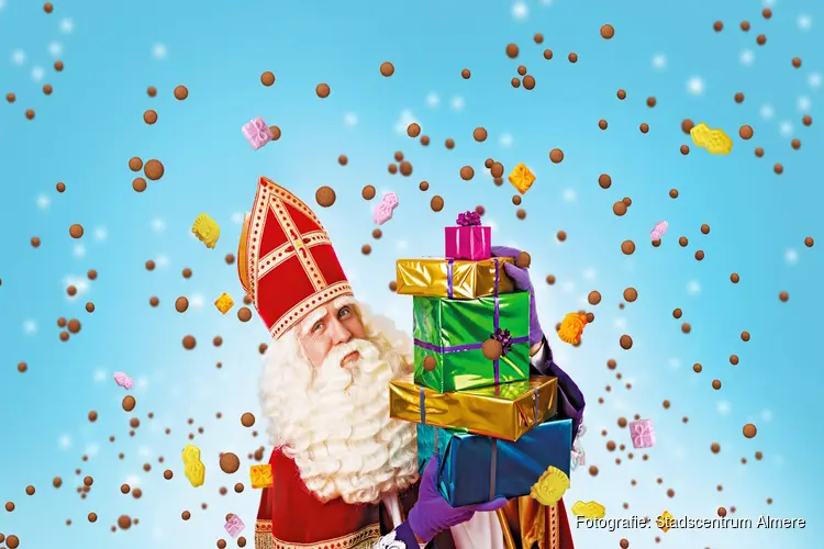 Almere heet Sinterklaas uitgebreid welkom met de Sintparade en feestelijke activiteiten