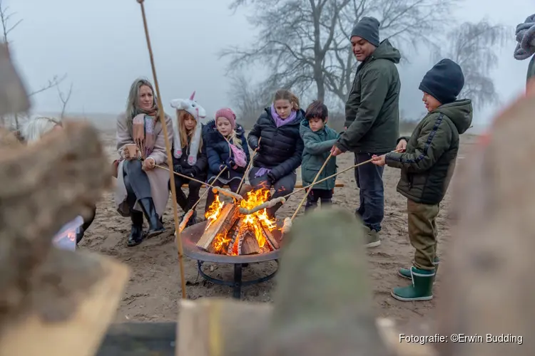 Winterfeest op het Almeerderstrand