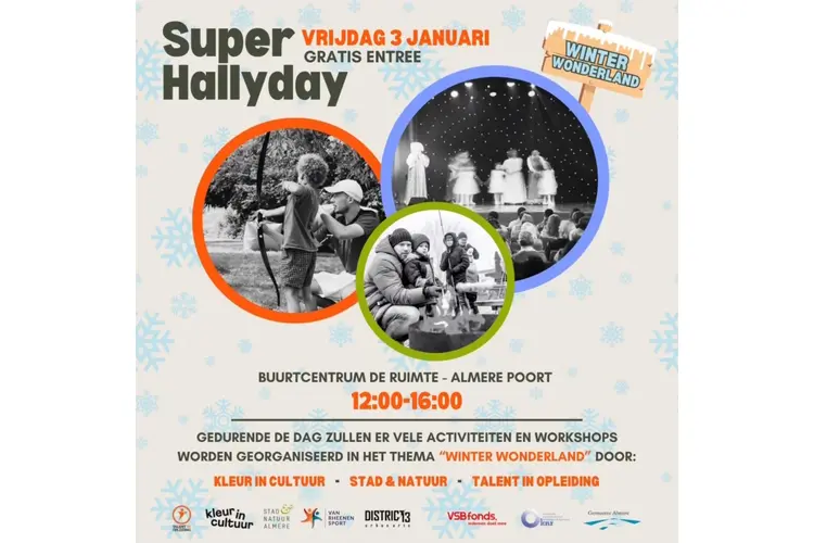 Winter Wonderland in Almere tijdens SuperHallyday