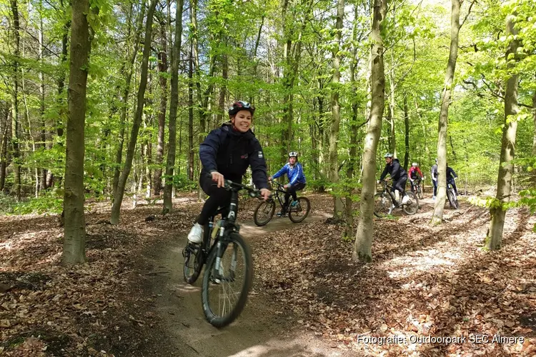 Mountainbike Clinic bij Outdoorpark SEC Almere