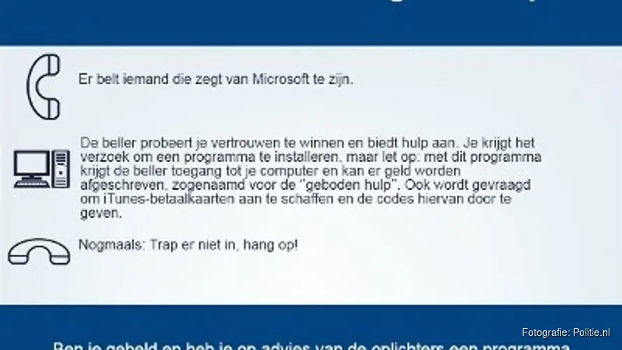 Slachtoffers voor 7 miljoen euro dupe van Microsoft-scam