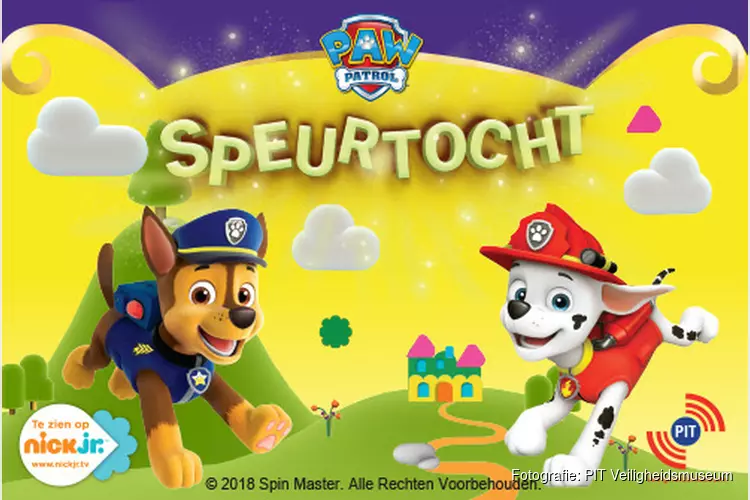 PAW Patrol dag op 10 november in PIT Veiligheidsmuseum